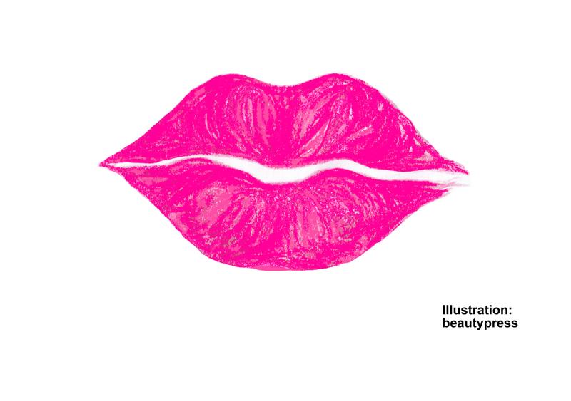 free clipart pink lips - photo #37