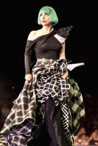 Lady Gaga in Rom 2011.