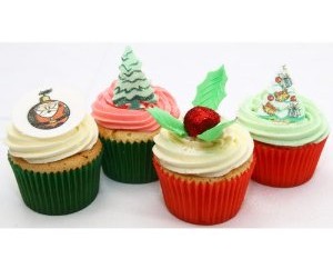 Süßes Weihnachtsgebäck: Köstliche Cupcakes