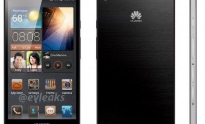 Das dünnste Smartphone weltweit. das Huawei Ascend-P6