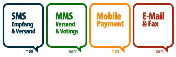 Günstiger Massenversand verschiedener Kommunikationsmittel im Internet