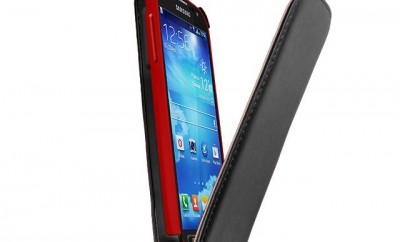 Leder Flip Case von mumbi für das Samsung Galaxy S4 Active im Test