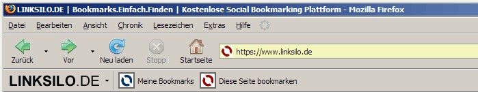 linksilo.de - Toolbar