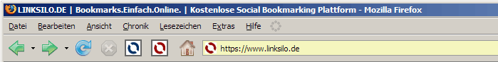 linksilo.de - Toolbar